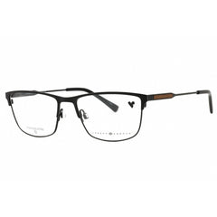 Joseph Abboud Men's Eyeglasses - Black Metal Rectangular Full Rim Frame | JA4105 001