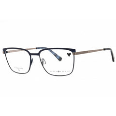 Joseph Abboud Men's Eyeglasses - Navy Metal Square Shape Full Rim Frame | JA4111 414