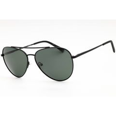 Joseph Abboud Men's Sunglasses - Matte Black Metal Aviator Full Rim Frame | JA6005 005