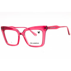 Karl Lagerfeld Women's Eyeglasses - Cherry Cat Eye Shape Full Rim Frame | KL6136 612