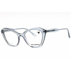 Karl Lagerfeld Women's Eyeglasses - Grey Cat Eye Shape Full Rim Frame | KL6137 020