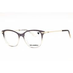 Karl Lagerfeld Women's Eyeglasses - Onyx Acetate Cat Eye Full Rim Frame | KL991 002