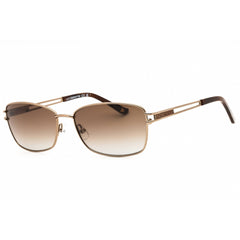 Liz Claiborne Women's Sunglasses - Brown Metal Rectangular Frame | L 583/S 009Q HA