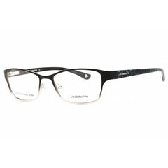 Liz Claiborne Women's Eyeglasses - Black Fade Metal Cat Eye Frame | L 614 0JBU 00