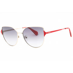 Max & Co. Women's Sunglasses - Gold Metal Cat Eye Shape Full Rim Frame | MO0082 32B