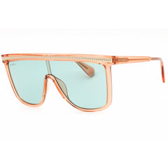 Max & Co. Women's Sunglasses - Shiny Light Brown Shield Full Rim Frame | MO0099 45N