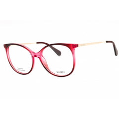 Max & Co. Women's Eyeglasses - Bordeaux/Other Cat Eye Full Rim Frame | MO5008 071