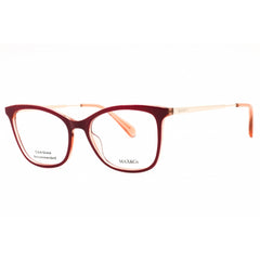 Max & Co. Women's Eyeglasses - Red/Other Cat Eye Shape Full Rim Frame | MO5051 068