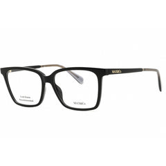 Max & Co. Women's Eyeglasses - Shiny Black Square Shape Full Rim Frame | MO5052 001