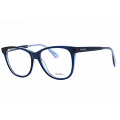 Max & Co. Women's Eyeglasses - Blue/Other Acetate Cat Eye Full Rim Frame | MO5075 092
