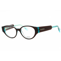 Max & Co. Women's Eyeglasses - Dark Brown/Other Acetate Oval Full Rim | MO5094 050