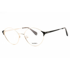 Max & Co. Women's Eyeglasses - Pale Gold Metal Oval Shape Full Rim Frame | MO5119 032