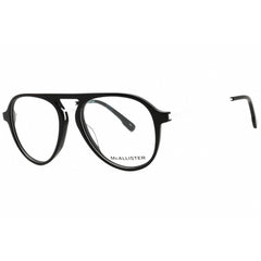 McAllister Men's Eyeglasses - Black Acetate Aviator Shape Full Rim Frame | MC4521 001