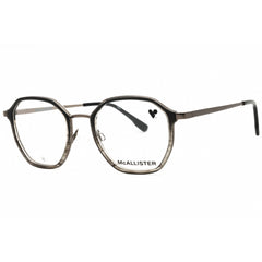McAllister Unisex Eyeglasses - Grey Gradient Metal Geometric Full Rim | MC4526 020