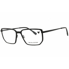 McAllister Men's Eyeglasses - Black Metal Rectangular Full Rim Frame | MC4531 001