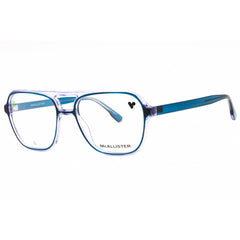McAllister Unisex Eyeglasses - Teal Purple Navigator Shape Full Rim Frame | MC4534 440