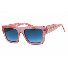 Missoni Women's Sunglasses - Pink Multi Pattern Full Rim Frame | MIS 0129/S 0QQ7 08