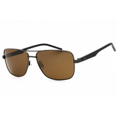 Polaroid Core Men's Sunglasses - Dark Ruthenium Black Pilot Frame | Pld 2042/S 0RW2 00