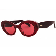 Salvatore Ferragamo Women's Sunglasses - Burgundy Cat Eye Full Rim Frame | SF1080S 614