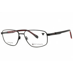 Spyder Men's Eyeglasses - Black Diamond Rectangular Full Rim 54mm Frame | SP4033 001