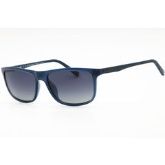 Timberland Men's Sunglasses - Shiny Blue Rectangular Shape Full Rim Frame | TB9266 90D