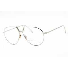 Victoria Beckham Women's Eyeglasses - Silver Metal Aviator Full Rim Frame | VB2106 040