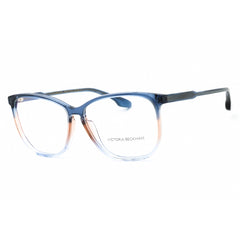 Victoria Beckham Women's Eyeglasses - Blue/Sand/Azure Cat Eye Full Rim | VB2629 417