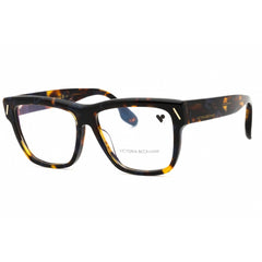Victoria Beckham Women's Eyeglasses - Havana Blue Acetate Square Frame | VB2638 418