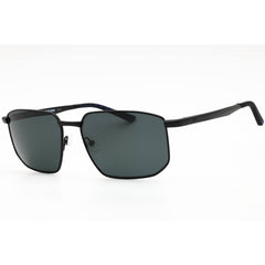 Zeiss Men's Sunglasses - Matte Black Metal Geometric Full Rim Frame | ZS23139SP 002