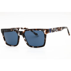 Zeiss Men's Sunglasses - Brown Grey Tortoise Acetate Square Full Rim | ZS23527S 238