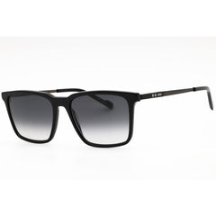 Zeiss Men's Sunglasses - Black Acetate Square Full Rim Frame Grey Lens | ZS23716S 001