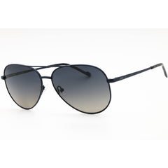 Zeiss Men's Sunglasses - Satin Blue Metal Aviator Shape Full Rim Frame | ZS24150SP 403