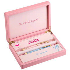 Montegrappa Signature Set - Barbie The Movie Icon Fountain Pens | ISZEB