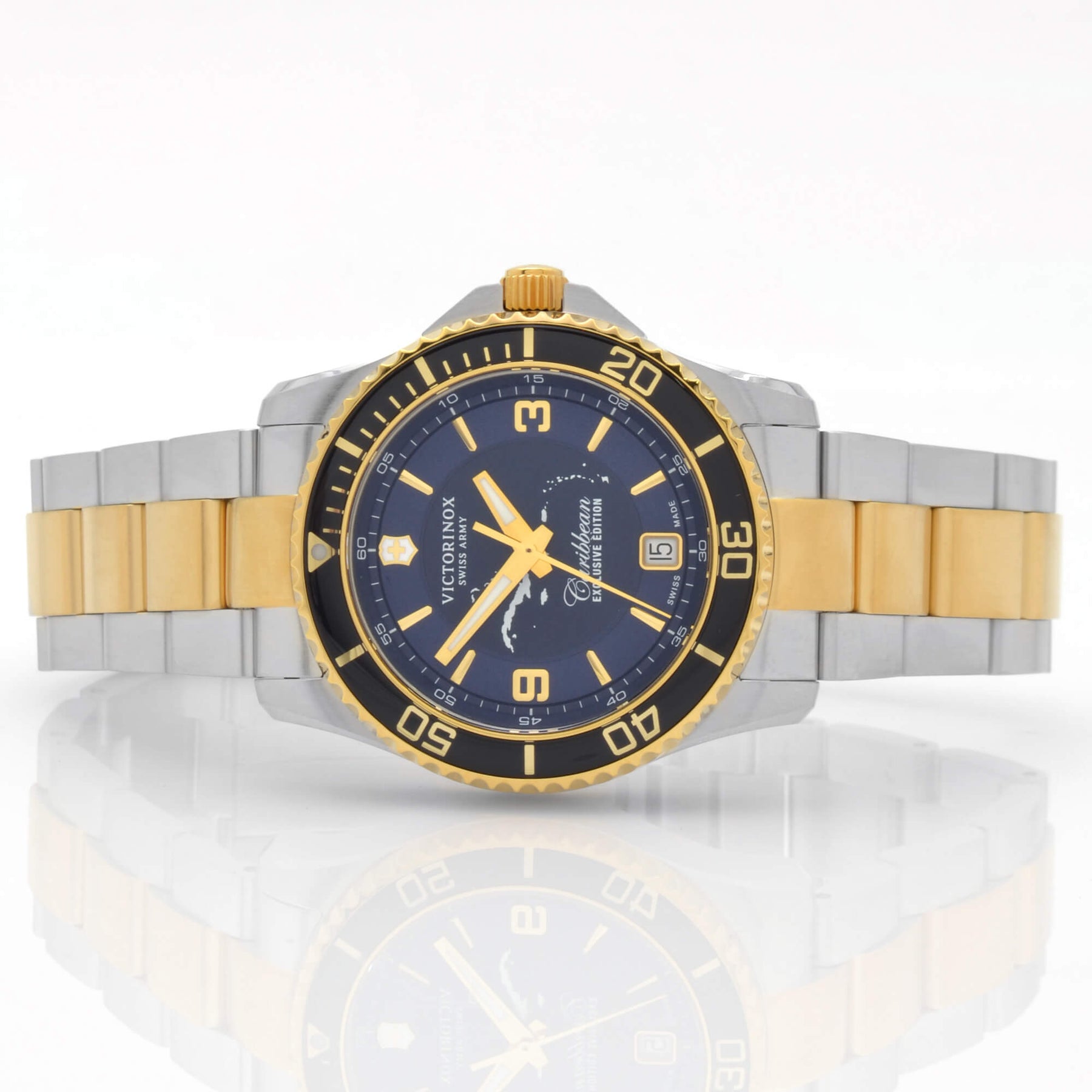 Victorinox Swiss Army Women's Watch - Maverick Caribbean Two Tone