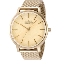 Invicta Women's Watch - Wildflower Gold Dial Stainless Steel Bracelet | 48973