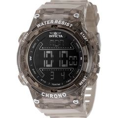 Invicta Men's Watch - Invicta Racing Black Digital Dial Brown Rubber Strap | 49043