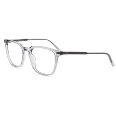 1880 Morel Men's Eyeglasses - Grey Acetate Square Shape Full Rim Frame | 60134M GG11