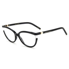 Carolina Herrera Women's Eyeglasses - Black Plastic Oval Full Rim Frame | CH 0005 0807