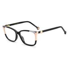 Carolina Herrera Women's Eyeglasses - Black Nude Plastic Full Rim Frame | CH 0055 0KDX