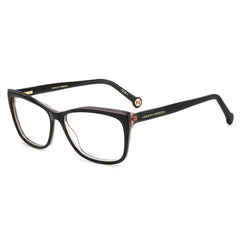 Carolina Herrera Women's Eyeglasses - Black Nude Cat Eye Full Rim | HER 0208 0KDX