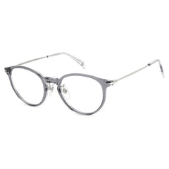 David Beckham Men's Eyeglasses - Grey Silver Acetate/Metal Round | DB 1149/G 09RQ
