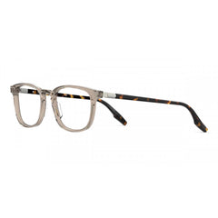 Elasta Men's Eyeglasses - Crystal Metal/Plastic Square Full Rim Frame | E 8002 0900