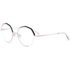 Koali Morel Women's Eyeglasses - Pink/Green Geometric Frame | Celtis 2 20116K PV02