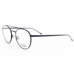 Lightec Morel Men's Eyeglasses - Black/Blue Pilot Full Rim | Omicron 13 30093L NB12