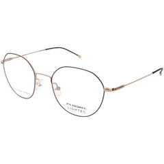 Lightec Morel Women's Eyeglasses - Rose Gold/Black Frame | Omicron 32 30202L NP01