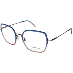Lightec Morel Women's Eyeglasses - Blue/Pink Butterfly Frame | Omicron 44 30237L BP10