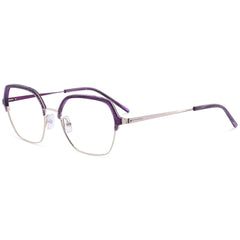 Lightec Morel Women's Eyeglasses - Purple Geometric Frame | Omicron 52 30283L VD06