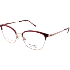 Lightec Morel Women's Eyeglasses - Red/Rose Gold Frame | OMICRON 52 30284L RP07