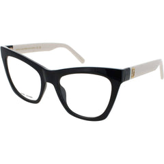Marc Jacobs Women's Eyeglasses - Black White Plastic Cat Eye Frame | MARC 649 080S