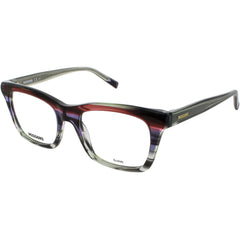 Missoni Women's Eyeglasses - Violet Brown Horn Rectangular Frame | MIS 0117 0L7W